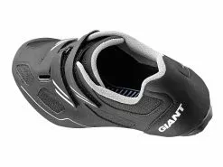 Chaussures Bolt 8 Chaussures Bolt -Activo Soldes Boutique GIANT BOLT ROAD SHOE BLACK SILVER ANGLE