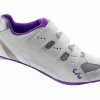 Chaussures Regalo -Activo Soldes Boutique LIV REGALO ROAD SHOE WHITE PURPLE PROFILE