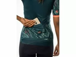 Maillot MC Liv Tropic -Activo Soldes Boutique TROPICJERSEY GREEN 5