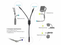 Connecteur Y Pour Extension Ride Control Go 7 Connecteur Y Pour Extension Ride Control Go -Activo Soldes Boutique YConnector 02